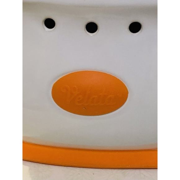 Velata Fun Fondue Warmer Clementine Curve Orange By Scentsy 2012 Tested - Picture 3 of 8